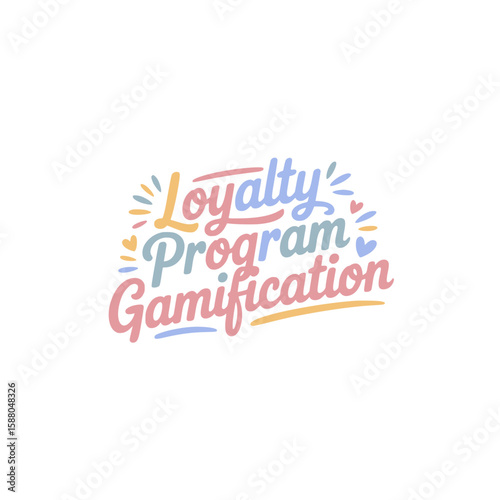 Loyalty Program Gamification Design Sticker