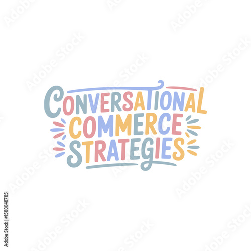 Conversational Commerce Strategies Sticker