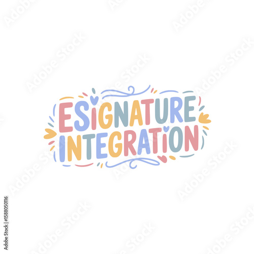 Esignature Integration Solutions Graphic Design