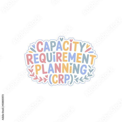 Capacity Requirement Planning (CRP) Chart