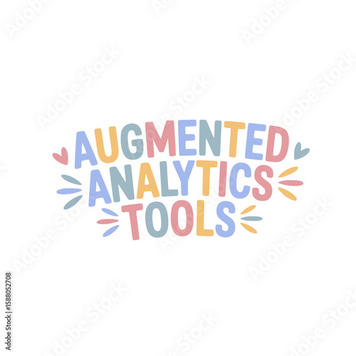 Augmented Analytics Tools Graphic Design