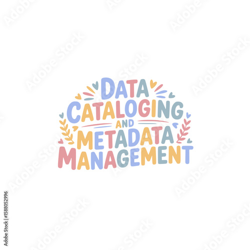 Data Cataloging Metadata Management Sticker