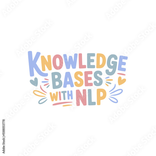 NLP Knowledge Bases Design Graphic
