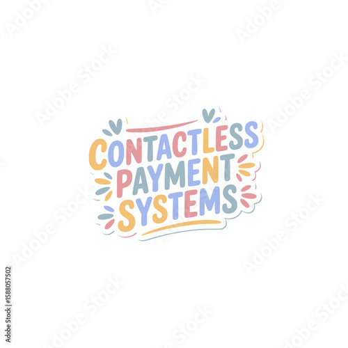 Contactless Payment Systems Graphic Design