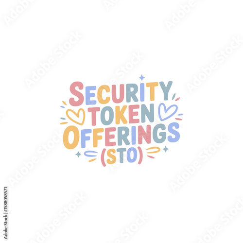 Security Token Offerings (STO) Sticker