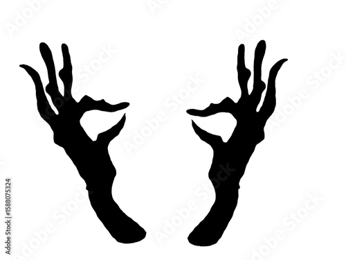 witch hands halloween