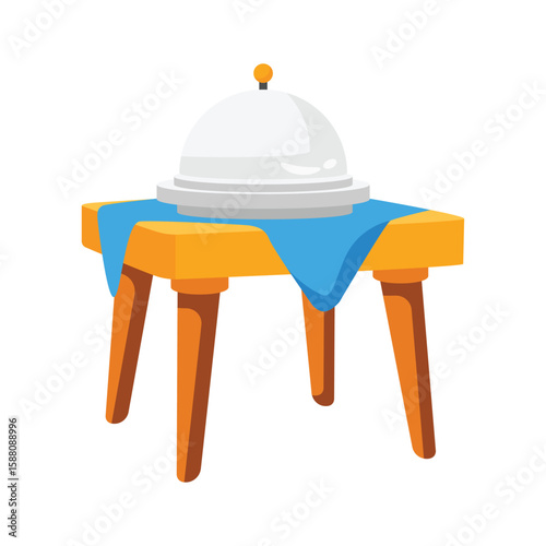 Grab this 2d icon of bellhop butler bell