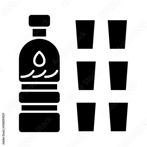 Drinking water needs icon