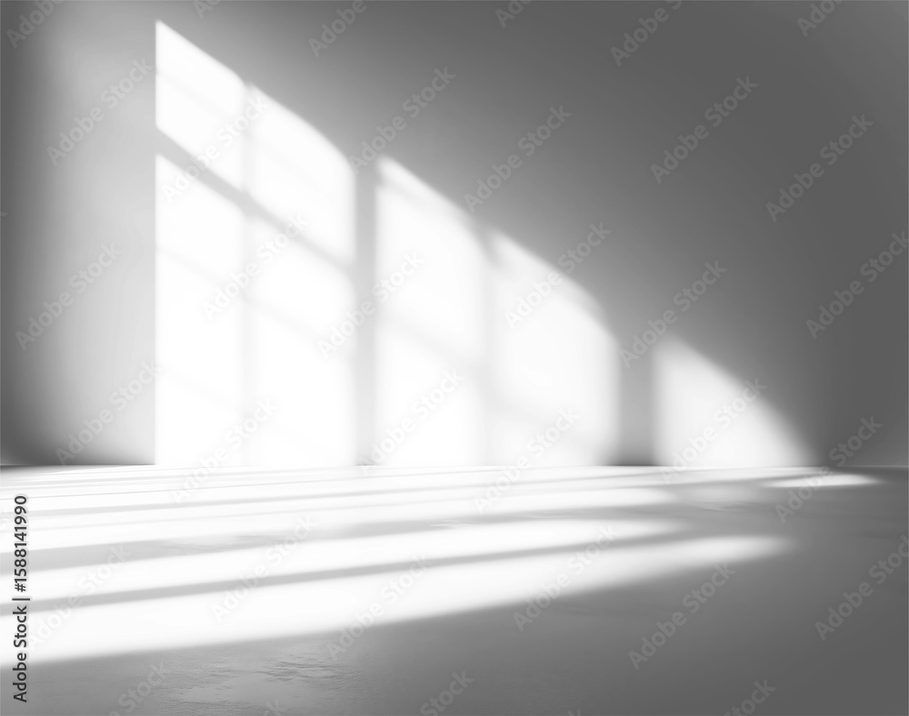 Realistic Window Shadow on Transparent Background Realistic Window Shadow on Transparent Background