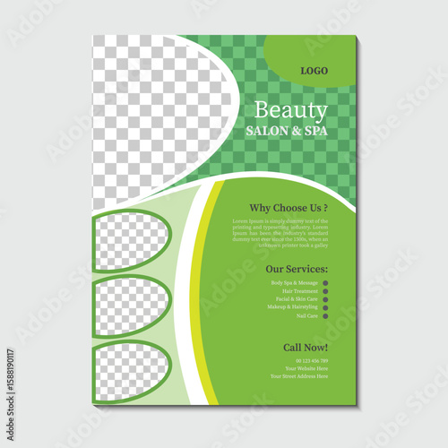 Beauty Salon and Spa Flyer