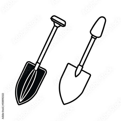 gardening trowel tools set for planting and diggin
