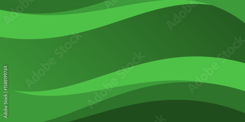 Abstract green curve background. Can be used covers, banners, wallpapers, flyers, brochures, books, print media, cards, web backgrounds. vector