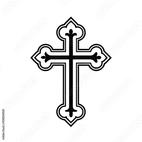 orthodox cross religious symbol Christian father 