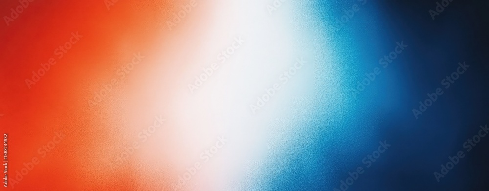 Fototapeta premium Red White and Blue Gradient Textured Background Abstract Tricolor Backdrop Design