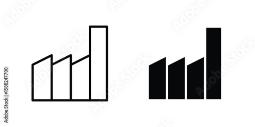 Factory icon line style graphic design .editable vectors.