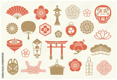 和風イラストセット