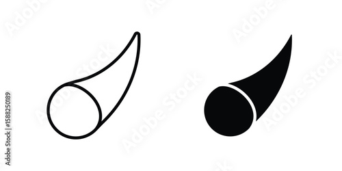 Cornucopia icon line style graphic design .editable vectors.