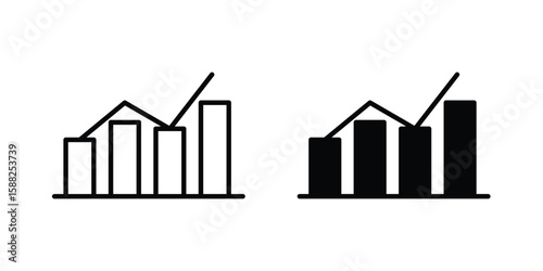 Benchmarking icon line style graphic design .editable vectors.