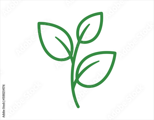 Plant Icon. Vector Icon Illustration