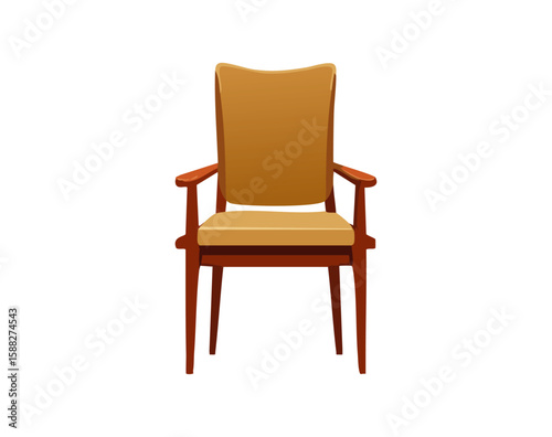 Stylish wooden table and modern chair set for dining, kitchen, or office space decor – perfect furniture combo for home or workspace interiors
