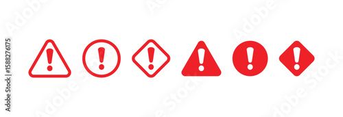 Red Alert Warning Icon