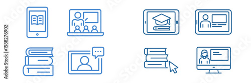 Digital learning and education tools for modern students and professionals enhancing knowledge and skills online