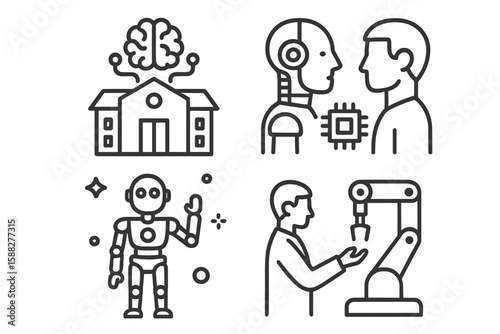 Exploring the intersection of artificial intelligence and human interaction in a modern workspace