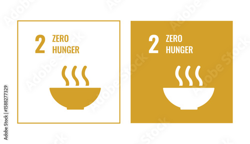 SDG Goal Zero Hunger icon