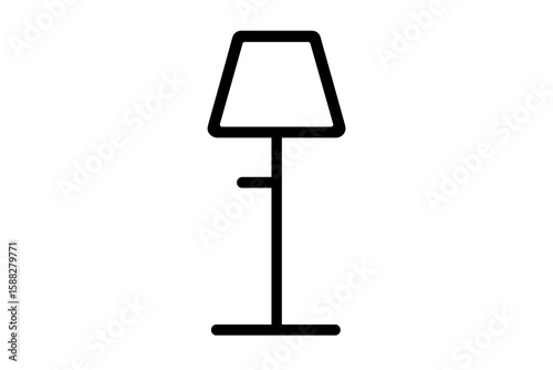 Modern floor lamp design showcasing simplicity and elegance in minimalistic style