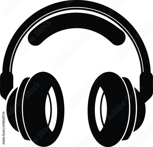 trendy black silhouette vector open drawer desk