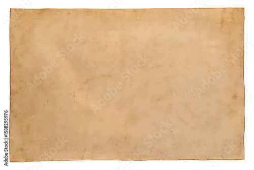 Vintage old paper background texture. Aged worn parchment sheet