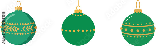A red gift box with a green ribbon and bow, simple and festive.