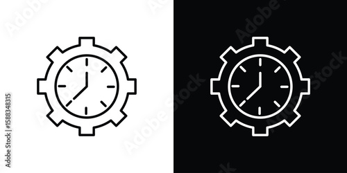 Trendy icon. Thin linear web icons