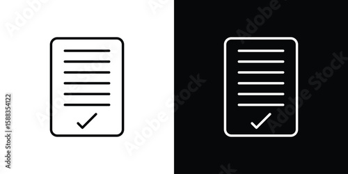 Pallet icon. Thin linear web icons