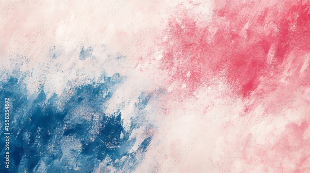 Fototapeta premium Abstract painted canvas backdrop with vibrant colors and dynamic brushstrokes
