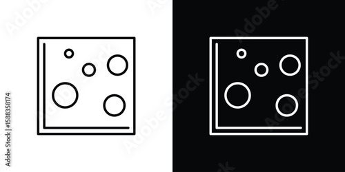 Heat Map icon. Thin linear web icons