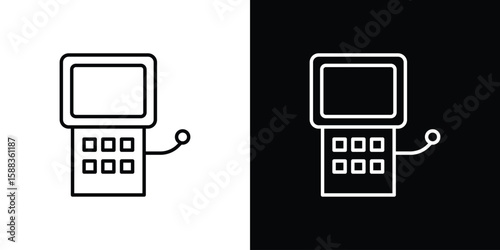 Dialysis icon. Thin linear web icons