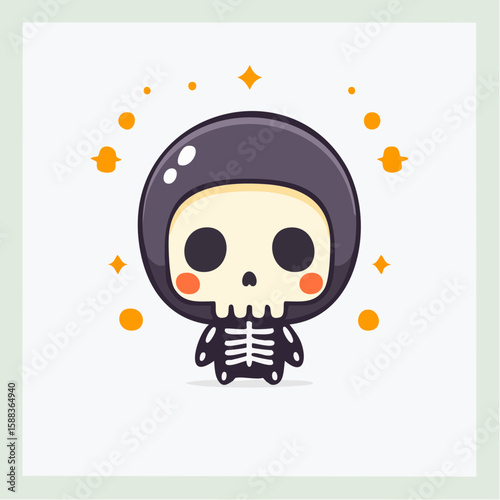 Halloween Costume Character Vector Design