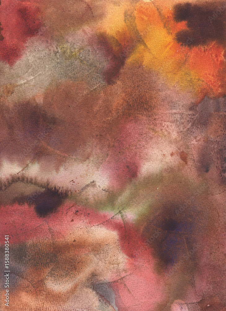 Fototapeta premium Abstract background, hand-painted texture, watercolor painting, Design for backgrounds, wallpapers, covers and packaging.
