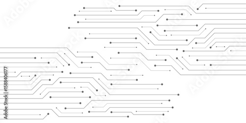 Abstract Technology Background , circuit board with copy space