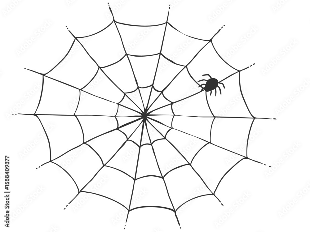Obraz premium 蜘蛛の巣