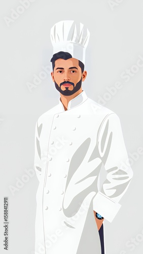 Culinary Artist in Action