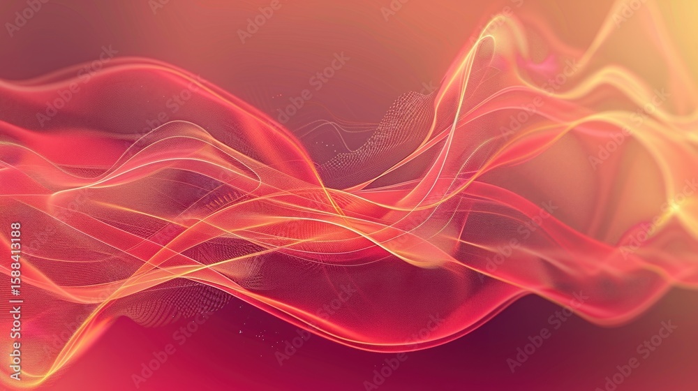 Naklejka premium Holiday season abstract background inspired by Christmas songs and joyful sounds