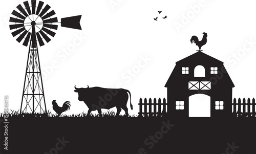 Farm Life Silhouette Bundle