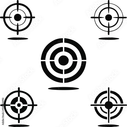 shooting target vector