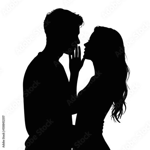 Couple Whispering Secrets intimacy romance