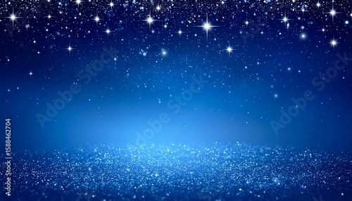 A starry night sky background (1)