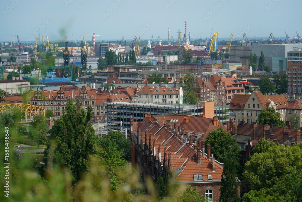 Obraz premium View of Gdańsk, Poland