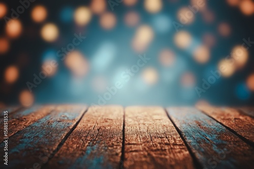 old wooden table