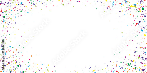 Concept of school background. Colorful childish
